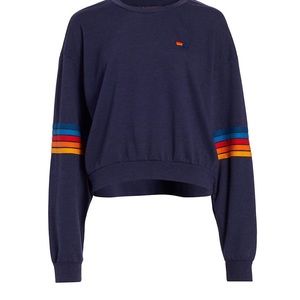 NWT Aviator Nation crewneck stitch